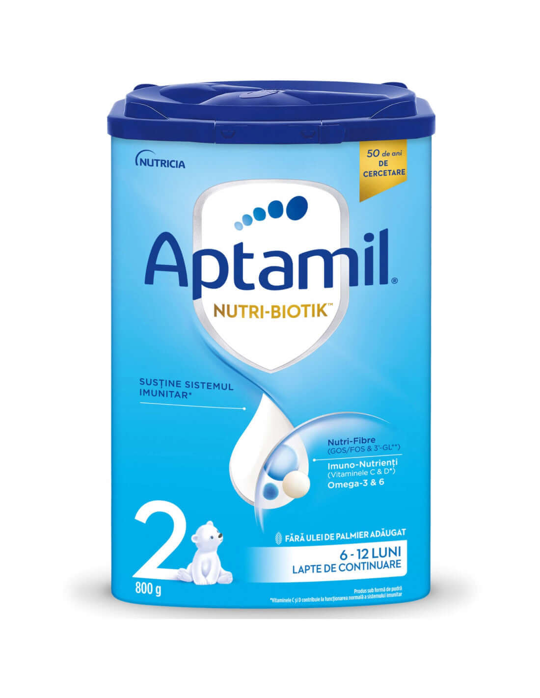 Aptamil 2 Nutri-Biotik for 6-12 Months, 800g - Nutricia Baby Formula