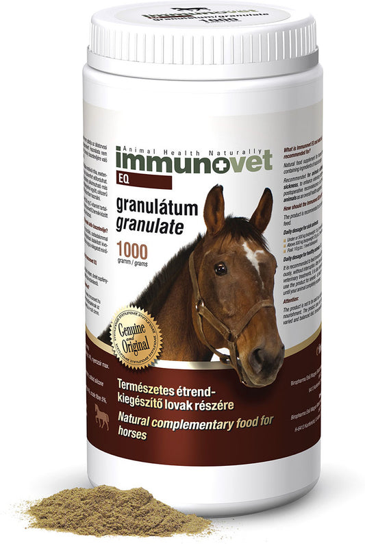 IMMUNOVET EQ COMPLÉMENT NUTRITIONNEL NATUREL POUR CHEVAUX 1000g