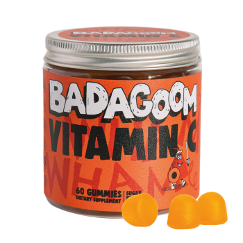 Vitamin C Gummy Chews – 60 Count by Badagoom