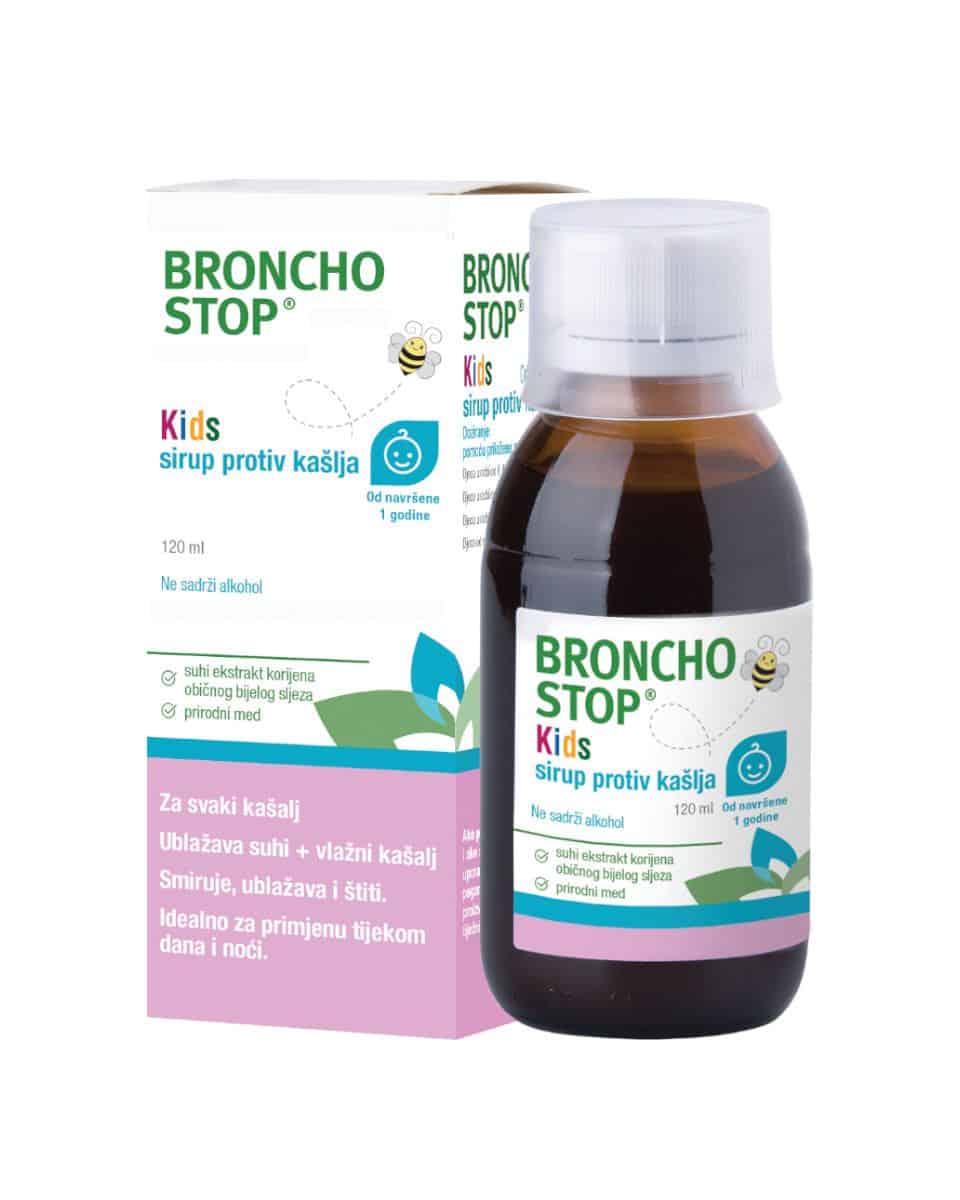 SIROP BRONCHOSTOP POUR ENFANT TOUX SÈCHE OU HUMAINE