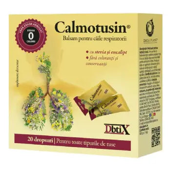 Calmotusin with Stevia Dbtix - 20 Drops for Calmness by Dacia Plant