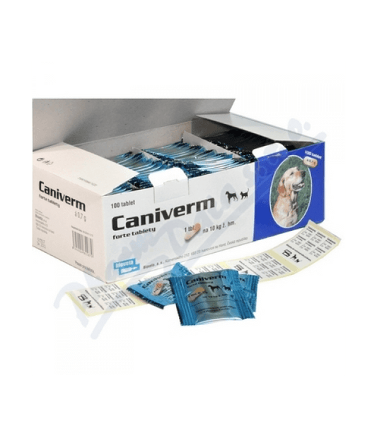 Caniverm Tablets 0.7g - 100 Tablets