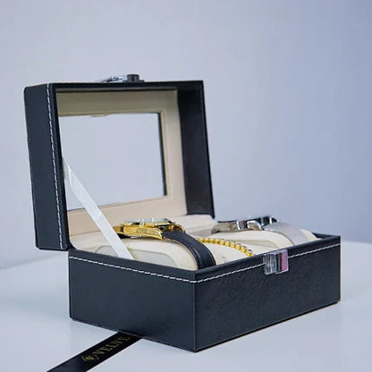 Elegant Watch and Jewelry Box – Ø 8 x 11 x 16 cm