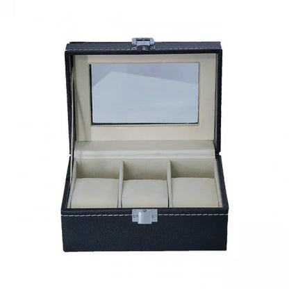 ELEGANT BOX WITH FOR WATCHES AND JEWELRY Ø 8 X 11 X 16