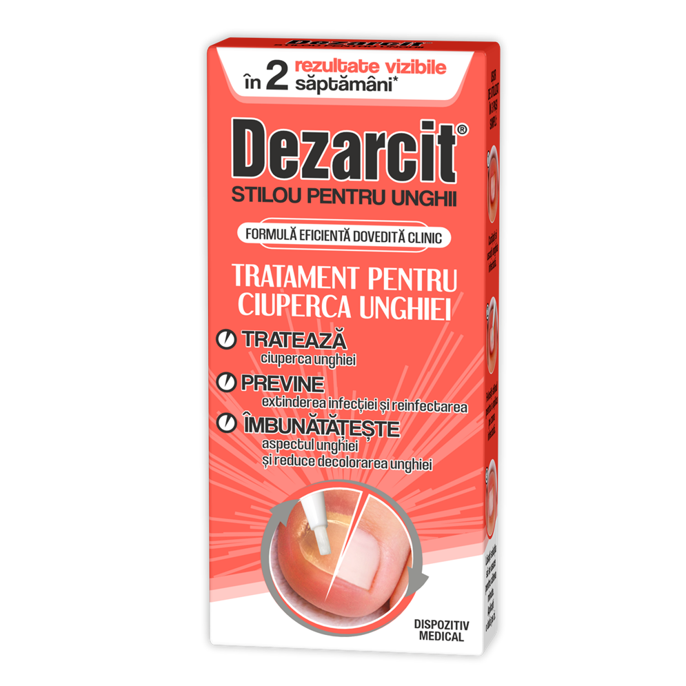 Dezarcit - Treatment for Nail Fungus, 4ml, Zdrovit