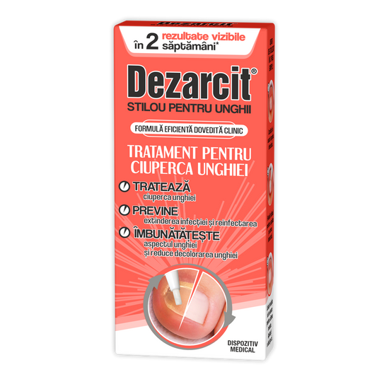 Dezarcit - Treatment for Nail Fungus, 4ml, Zdrovit