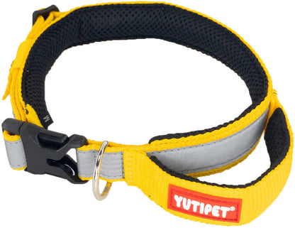 YUTIPET GEPOLSTERTES HALSBAND MIT GEPOLSTERTEM GRIFF