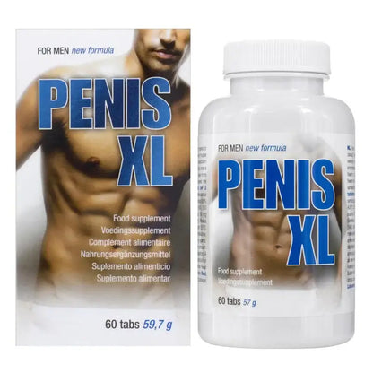 Penis XL Kapseln, zur Penisvergrößerung und Erektionsstimulation, 60 Kapseln