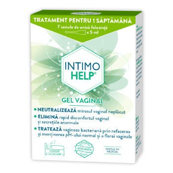 Intimohelp® Vaginal Gel – 7 Canules x 5 ml by Zdrovit