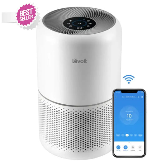 Levoit Core 300S Air Purifier 195 Mc/H 26 W 3 In 1 Hepa Filter Wi-Fi Control Touch Screen