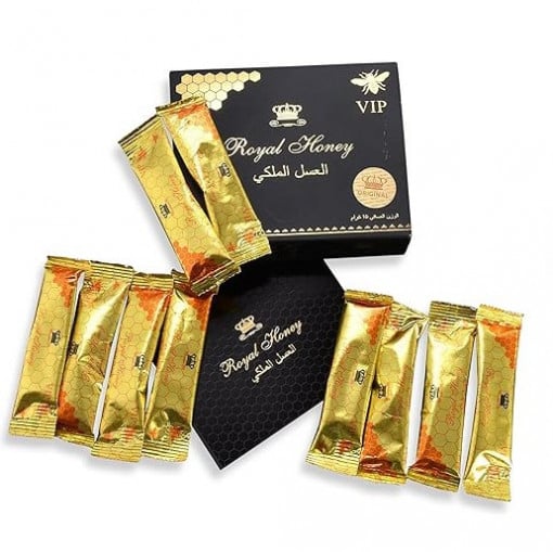 Aphrodisiac Honey, Royal Honey for Libido Boosting, 1 Box x 12 Sachets