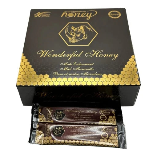 Aphrodisiac Honey, Wonderful Honey Rhino Red 1 box x 12 sachets