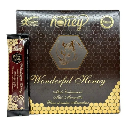 Aphrodisiac Honey, Wonderful Honey Rhino Red 1 box x 12 sachets