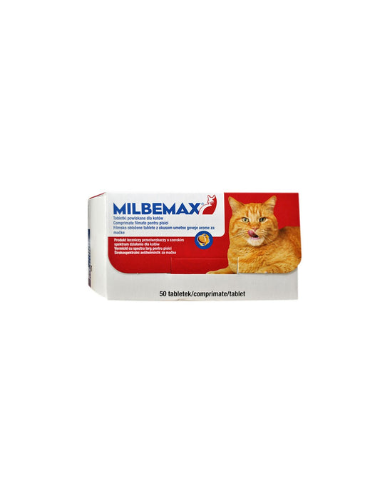 MILBEMAX 16/40 MG for Cats - 2 Tablets - Effective Parasite Control