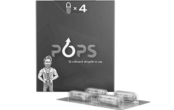 POPS 4 CAPSULES POUR LA PUISSANCE