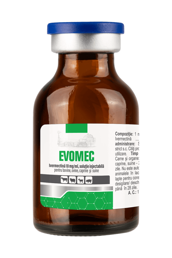 Evomec for Cattle, Sheep, Goats, Pigs 10/50ml