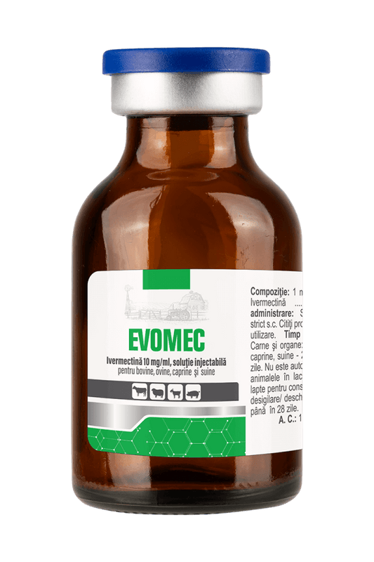 Evomec for Cattle, Sheep, Goats, Pigs 10/50ml