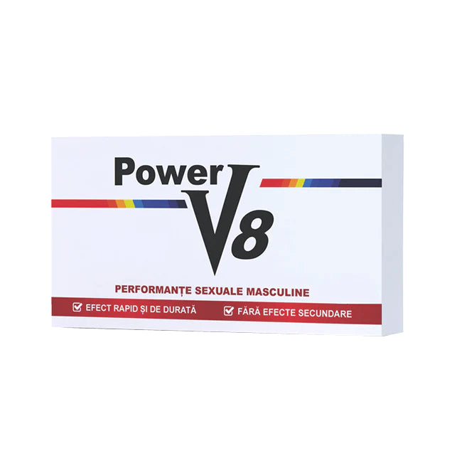 POWER V8 - VORZEITIGE EJAKULATION UND EREKTION, 100 % NATÜRLICHES VIAGRA