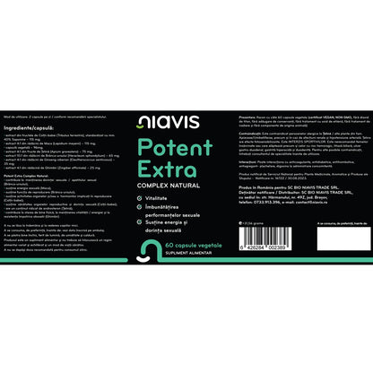 Potent Extra, 60 capsules, Niavis