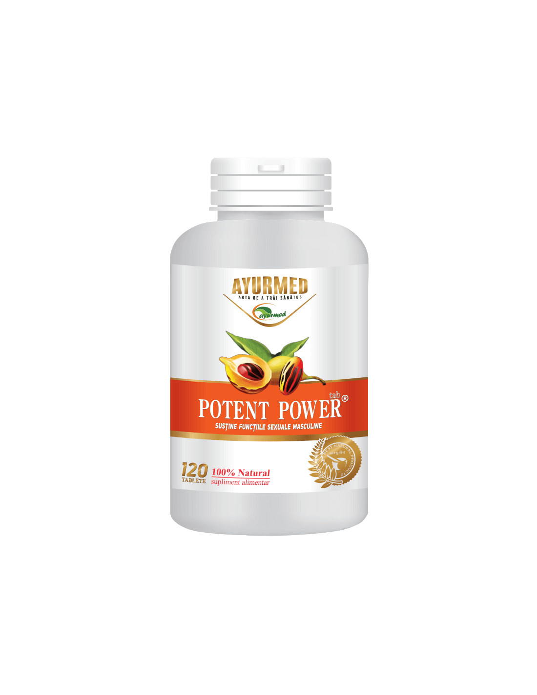 Potent Power, 120 Tablets - Natural Supplement