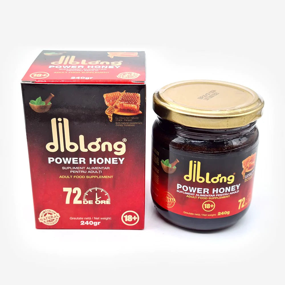 DIBLONG POWER HONIG, NATÜRLICHES APHRODISIAKUM UNISEX, FÜR POTENZ, EREKTION, ANTI-PREMIUM-EJAKULATION