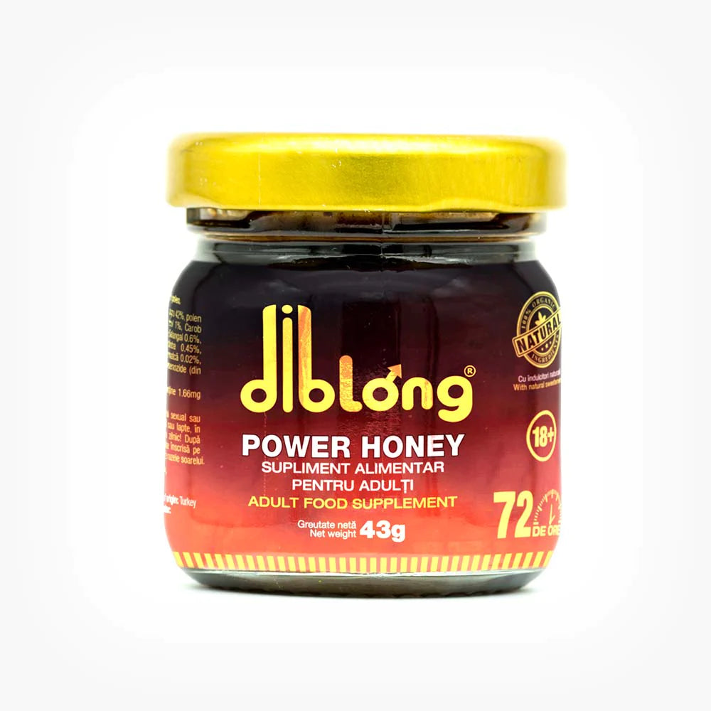 DIBLONG POWER HONIG, NATÜRLICHES APHRODISIAKUM UNISEX, FÜR POTENZ, EREKTION, ANTI-PREMIUM-EJAKULATION