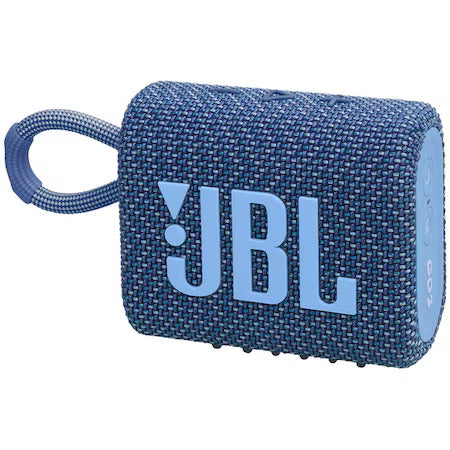 JBL Go 3 Eco PORTABLE SPEAKER, BLUETOOTH. IP67, 5H, VARIOUS COLORS