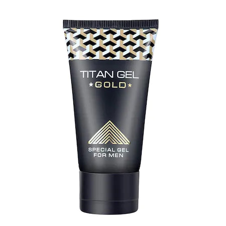 TITAN GOLD GEL FÜR MÄNNER BIETET ECHTEN KOMFORT BEIM SEXUELLEM VERKEHR 50ML