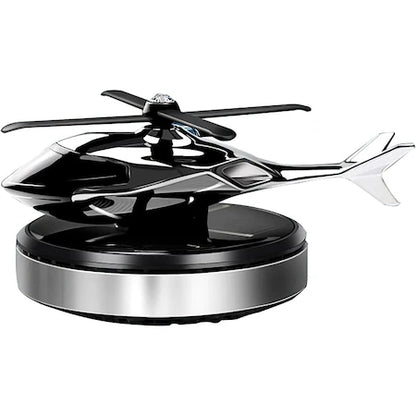 Car Air Freshener Diffuser – Solar Charge, Helicopter Model