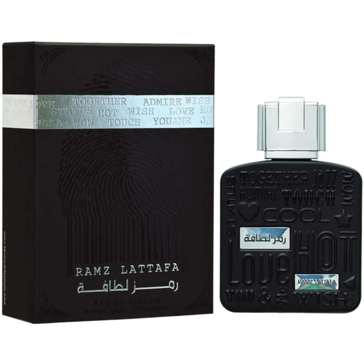 Eau de Parfum Lattafa, Ramz Silver Edition, Men, 100 ml