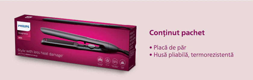 PHILIPS PRESTIGE BHS510/00 HAIR straightener, ThermoShield technology