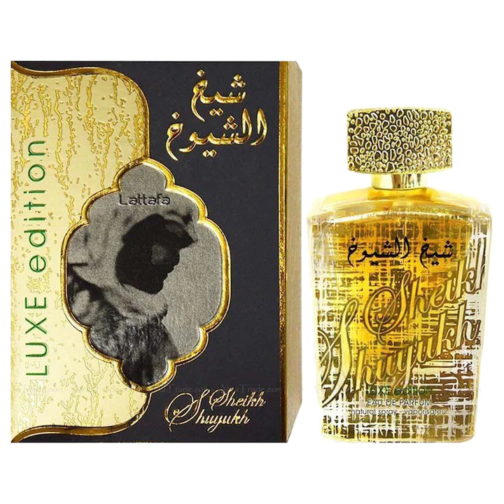 Lattafa Eau de Parfum, Sheikh Al Shuyukh Luxe Edition, Unisex, 100 ml