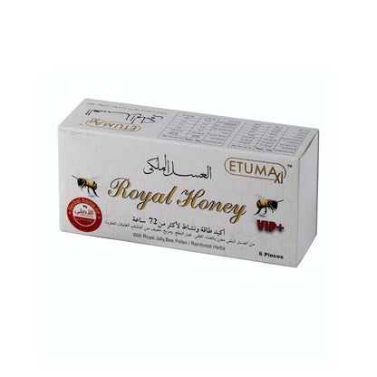 Aphrodisiac ROYAL HONEY 6 sachets, for Him/Her, Honey, Potency Supplement, Libido Increase 100% Natural