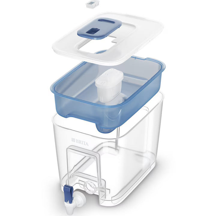 Brita Flow XXL Maxtra PRO Filterbehälter, 8,2L, Blau