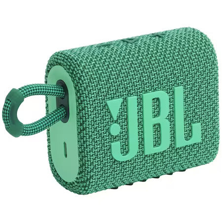 JBL Go 3 Eco PORTABLE SPEAKER, BLUETOOTH. IP67, 5H, VARIOUS COLORS