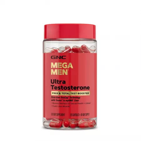 Ultra Testosterone Mega Men, 120 capsules, GNC